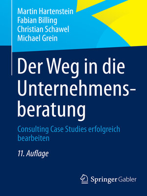 cover image of Der Weg in die Unternehmensberatung
